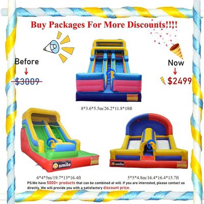 Πυροβόλα διαφάνειες Combo Bounce House για παιδιά Indoor Outdoor Entertainment ενοικίαση πάρτι