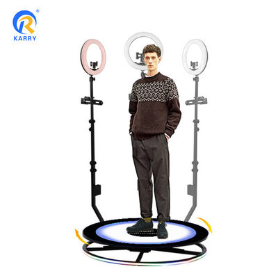 360 βίντεο φωτογραφική θάλασσα αυτόματη με Led Magic Mirror Ipad για δημοφιλές γάμο ζωντανή εκδήλωση
