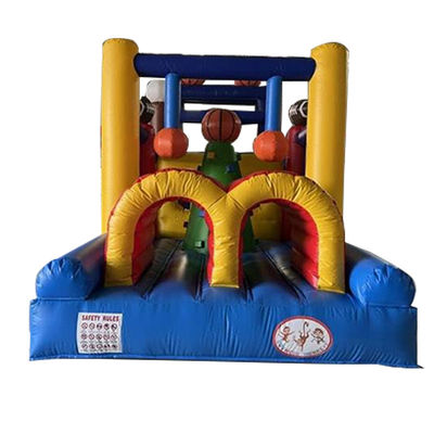 Παιχνίδι αθλητισμού Unisex Ball Track Land Inflatable Obstacle Course με αναπηρικό σπίτι και διαδρόμιο