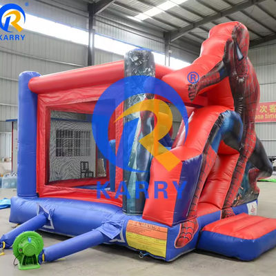 Χαρακτηριστικά PORTABLE Bouncy Castle Inflatable House για εσωτερική και εξωτερική ψυχαγωγία