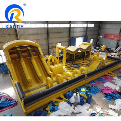 Unisex Kids Outdoor Inflatable Castle Slide Combo και Διασκέδαση με εμπόδια