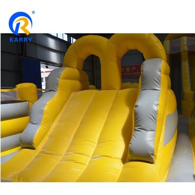 Unisex Kids Outdoor Inflatable Castle Slide Combo και Διασκέδαση με εμπόδια
