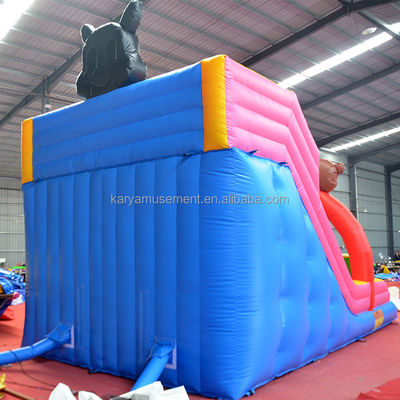 32ft 3 Bears Bouncer Trampoline House με διπλή λωρίδα φουσκωτές διαφάνειες και ανθεκτικό