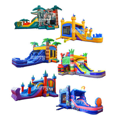 Εμπορική συλλογή Combo Inflatable Castle με κιτ επισκευής φουσκωτή και προσαρμοσμένο λογότυπο