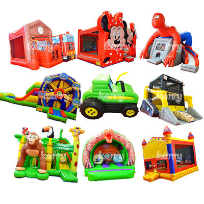 Εμπορική συλλογή Combo Inflatable Castle με κιτ επισκευής φουσκωτή και προσαρμοσμένο λογότυπο