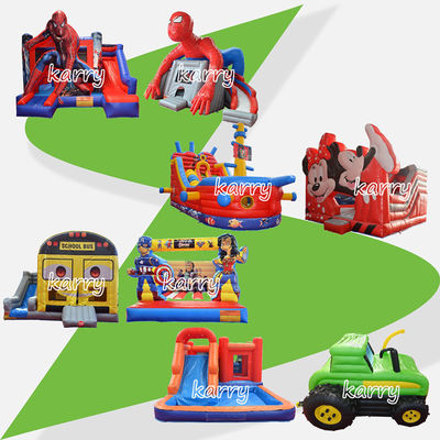 Παιδικά πάρτι φουσκωτό Bouncer Castle Slide Combo Chateau Φουσκωτό προσαρμοσμένο χρώμα