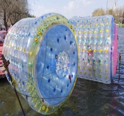 Κίτρινο ή προσαρμοσμένο χρώμα Αερόστεγνη φουσκωτή νεροκύλιντρα για εξωτερική άσκηση