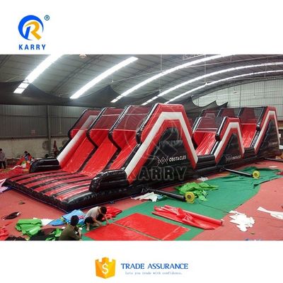 Πρόκληση αγώνα Bounce House φουσκωτό 5K εμπόδια πορεία εξοπλισμός για ενήλικες