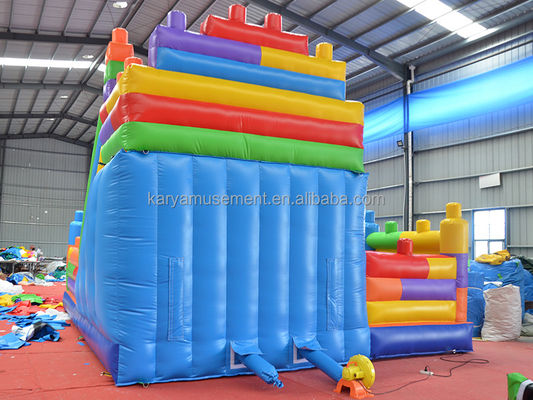Χρωματιστά παιδικά διαδρόμια φουσκωτά δομικά μπλοκ συνδυασμός αναπηδική διαδρόμια για ενήλικες
