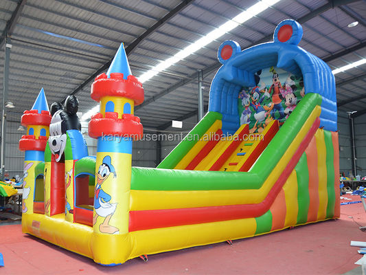 Εμπορικό 29ft Jumping Mickey Park φουσκωτό bouncer διαδρόμιο για την επιχείρηση ενοικίασης πάρτι