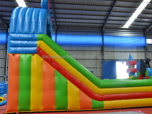 Εμπορικό 29ft Jumping Mickey Park φουσκωτό bouncer διαδρόμιο για την επιχείρηση ενοικίασης πάρτι