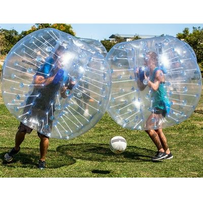 CE 220v ή 110v Πνευματώδες Παιχνίδι PVC/TPU 1,5m Διαμέτρου Διαφανής μπάλα προφυλακτήρα για παιδιά