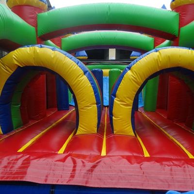 ΠΟΡΤΑΒΛΙΚΟ 68ft φουσκωτό Jumping Bouncer Κάστρο εμπόδιο για παιδιά και ενήλικες με φουσκωτή