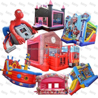 Πιστοποιητικό CE/EN71/EN14960 Εγκρίθηκε Princess Trampoline Fun City για ενεργό χρόνο παιχνιδιού