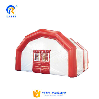 KR-IT-920-1 0,45mm Πλάτωμα PVC Πυροβόλητη ιατρική σκηνή 5*8*4,5m