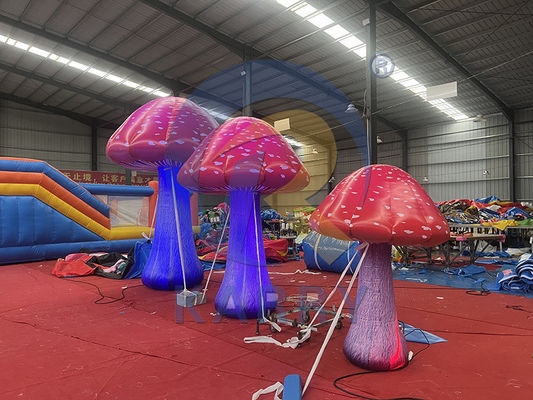 Φως LED Fun μανιτάρι για φεστιβάλ και τελετές 5m ή προσαρμοσμένο μέγεθος υλικό PVC