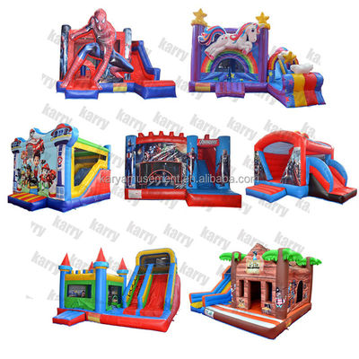 Ζεστός Γίγαντας Spiderman φουσκωτός Bouncer Jump Castle για φορητή εσωτερική και εξωτερική διασκέδαση