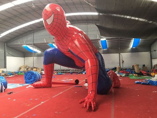 Χριστουγεννιάτικος φουσκωτός Spiderman ανθεκτικός 0,55mm PVC κουρέλια τέλεια για 14 ετών