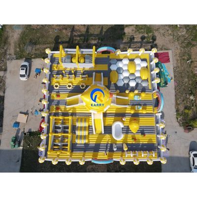 PVC Tarpaulin Custom Το μεγαλύτερο φουσκωτό θεματικό πάρκο του κόσμου για παιδιά Unisex
