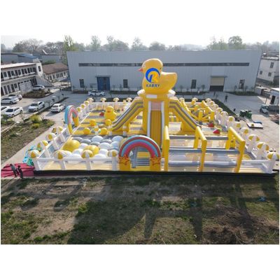 PVC Tarpaulin Custom Το μεγαλύτερο φουσκωτό θεματικό πάρκο του κόσμου για παιδιά Unisex