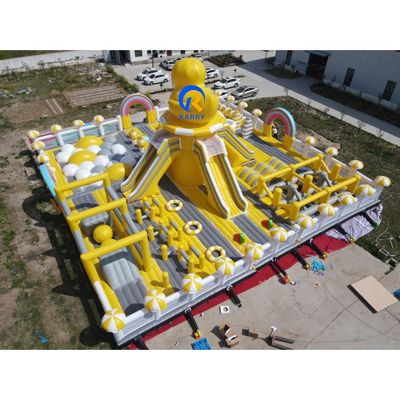PVC Tarpaulin Custom Το μεγαλύτερο φουσκωτό θεματικό πάρκο του κόσμου για παιδιά Unisex