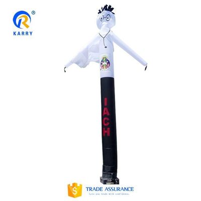 Προσαρμοσμένο Mini Cartoon Sky Air Dancer μοντέλο φουσκωτή διαφήμιση Χορεύοντας Air Man