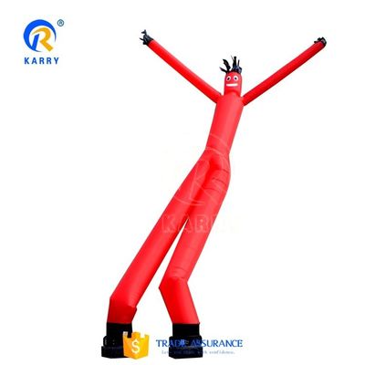 6 μέτρα Πυροβόλο Σεφ Sky Dancing Air Tube Dancer Man Waving Model για εξωτερική διαφήμιση