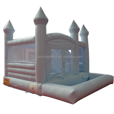 Προσαρμοσμένο χρώμα φορητό πάρτι γάμου Bounce House Combo Slide και μπάλα Pit για τα παιδιά