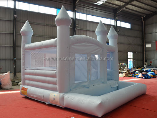 Προσαρμοσμένο χρώμα φορητό πάρτι γάμου Bounce House Combo Slide και μπάλα Pit για τα παιδιά