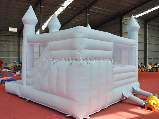 Προσαρμοσμένο χρώμα φορητό πάρτι γάμου Bounce House Combo Slide και μπάλα Pit για τα παιδιά