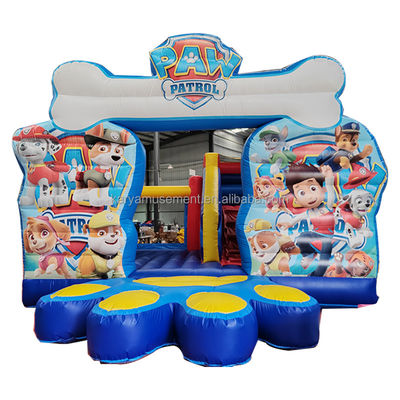 Unisex Paw Patrol Πνευματώδες Κάστρο με Εσωτερική Σλάιτ Εμπορικό Προσαρμόσιμο Σχεδιασμό