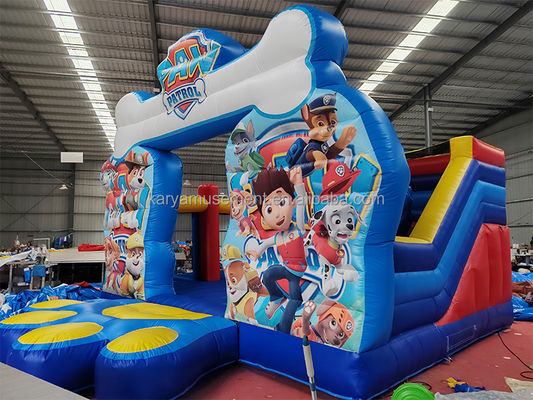Unisex Paw Patrol Πνευματώδες Κάστρο με Εσωτερική Σλάιτ Εμπορικό Προσαρμόσιμο Σχεδιασμό