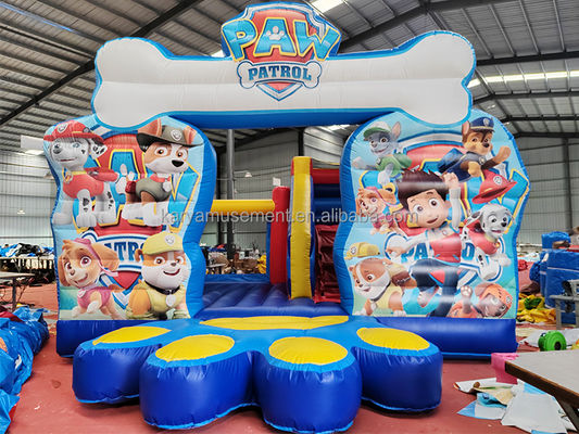Unisex Paw Patrol Πνευματώδες Κάστρο με Εσωτερική Σλάιτ Εμπορικό Προσαρμόσιμο Σχεδιασμό