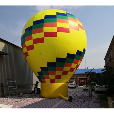 8μ ύψος Αεροχρωματική εκτύπωση αερόστατος Εκτύπωση του λογότυπου του πελάτη για προώθηση προώθηση
