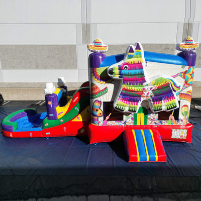ΠΟΡΤΑΒΙΛΕΤΙΚΟ PVC Rainbow Puppy φουσκωτό αναπηρικό σπίτι με διαφάνειες