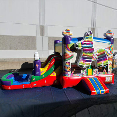 ΠΟΡΤΑΒΙΛΕΤΙΚΟ PVC Rainbow Puppy φουσκωτό αναπηρικό σπίτι με διαφάνειες