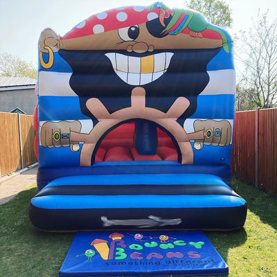 Προσαρμοσμένη έκδοση Q Pirate Captain Bounce House Castle για Unisex εσωτερική και εξωτερική διασκέδαση