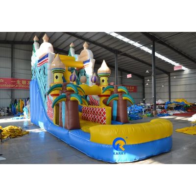 Προσαρμοσμένο ψηφιακό λογότυπο εκτύπωσης Bouncy Jump Castle Bouncer για εμπορικά