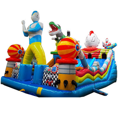 Παιδικά φουσκωτά Unisex διασκέδαση πόλη Dino Θέμα Bounce House Slide για εκδηλώσεις πάρτι