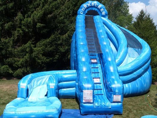 Μέγιστη χωρητικότητα 100-500kg PVC φουσκωτή υδρατσουλήθρα για εμπορικές δραστηριότητες παιδιών
