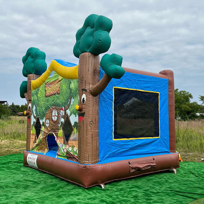 14 Χρόνια Ανάπτυξη Γυναίκας-Νέο PVC φουσκωτό Treehouse Bounce House Κάστρο για Εμπορική