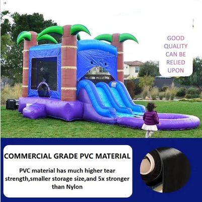 Πυροβόλο υδρατλαντικό διαδρόμιο PVC με μπάσκετ για παιδιά και ενήλικες 5-7 ετών