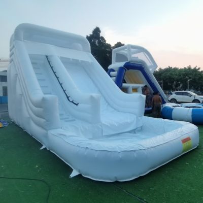 CE/EN71/EN14960 Πιστοποιημένος Unisex PVC λευκός φουσκωτός βουλευτής για παιδικές χαρές και πάρτι
