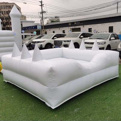 CE/EN71/EN14960 Πιστοποιημένος Unisex PVC λευκός φουσκωτός βουλευτής για παιδικές χαρές και πάρτι