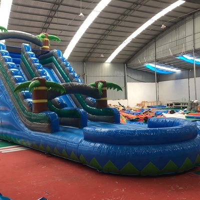 Unisex Bouncy House Slide φουσκωτό Jumping Air Bouncer Slide για πισίνα 5-10 επιβάτες