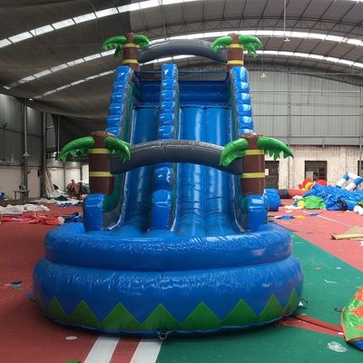 Unisex Bouncy House Slide φουσκωτό Jumping Air Bouncer Slide για πισίνα 5-10 επιβάτες