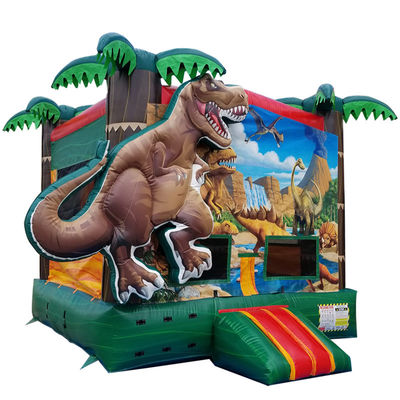 Αεροαναπνευστήρας συμπεριλαμβάνεται Pop Dinosaur Land Inflatable Trampoline για παιδιά και ενήλικες