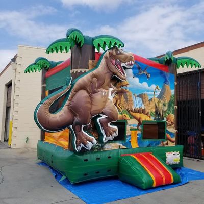 Αεροαναπνευστήρας συμπεριλαμβάνεται Pop Dinosaur Land Inflatable Trampoline για παιδιά και ενήλικες