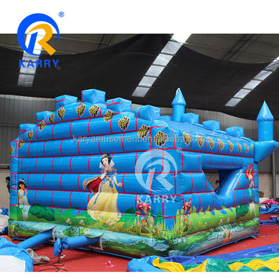 14 χρόνια πάνω Εξωτερικό εξοπλισμό διασκέδασης παιδιών φουσκωτό αναπηρικό σπίτι με διαδρόμιο