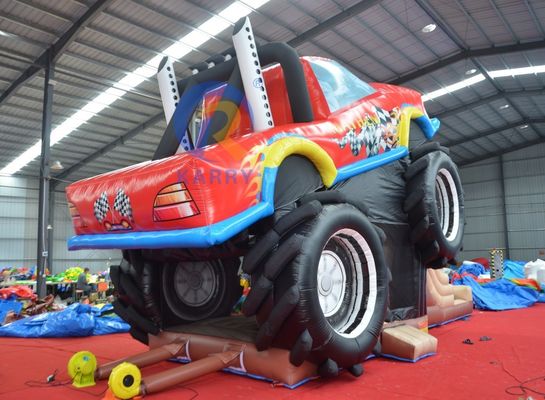 0.55mm PVC φουσκωτό Slide Jumping Toy Στυλ για εξωτερικό κάστρο Παιχνίδι στο πάρκο διασκέδασης